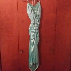 Blue Homecoming Dress